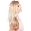 zara smartlace wig side view Jon Renau zara in Colour 12FS8
