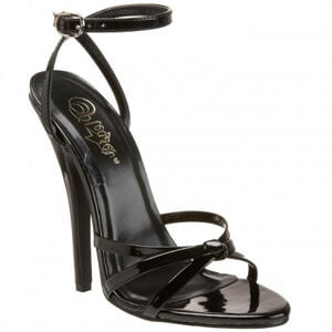 Domina 108 open to strappy sandal with six inch stiletto heel by Pleaser USA Domina 108 open to strappy sandal with six inch stiletto heel by Pleaser USA