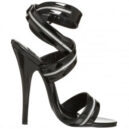 Domina 119 wrap around sandal with six inch stiletto heel by Pleaser USA