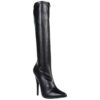 Domina 2000 6" stiletto heel single sole knee boots by Pleaser USA Domina 2000 6" stiletto heel single sole knee boots by Pleaser USA