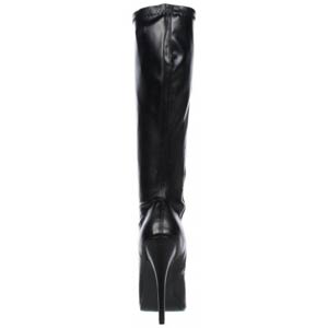 Domina 2000 6" stiletto heel single sole knee boots by Pleaser USA Domina 2000 Knee boot