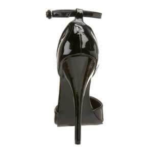 Domina 402 by Pleaser USA six inch stiletto heel with a single strap.