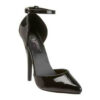 Domina 402 by Pleaser USA six inch stiletto heel with a single strap. Domina 402 by Pleaser USA six inch stiletto heel with a single strap.