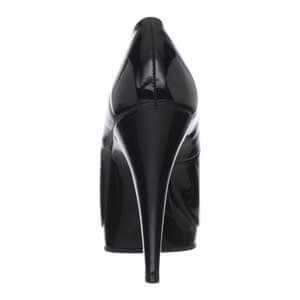 The Flair 480 is a fully enclosed classic court shoe mounted on a slight front platform. The sexy stiletto heel provides an elegant look and slender effect on your long legs. The Flair 480 is a fully enclosed classic court shoe mounted on a slight front platform. The sexy stiletto heel provides an elegant look and slender effect on your long legs.