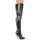 seduce 3010 black faux leather