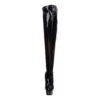 Delight 3000 thigh boot in black patent finish by Pleaser USA Delight 3000 thigh boot in black patent finish by Pleaser USA