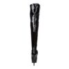 Delight 3000 thigh boot in black patent finish by Pleaser USA Delight 3000 thigh boot in black patent finish by Pleaser USA