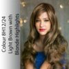 Elle in colour 8H12/24 - Light brown with blonde highlights