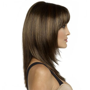 Laurel Monofilament Parting wig Laurel Monofilament parting wig with soft subtle fringe that will frame your face
