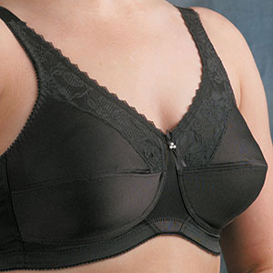 satin and lace pocket bra ideal for silicone breast forms. satin and lace pocket bra ideal for silicone breast forms.