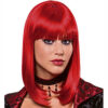 star-incognito-wig Star Incognito wig. Medium length fashion wig. Shown in Cherry Red.