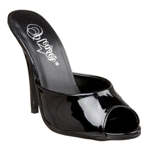 seduce-101 Seduce 101 mule by Pleaser USA in Black patent