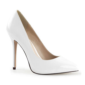 amuse-20-white-patent Amuse 20 white patent by Pleaser USA