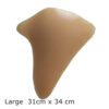 Silicone hip pads large