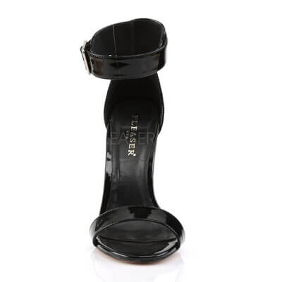 Pleaser Amuse 10 Black Patent