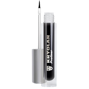Proliner liquid eyeliner in black from kryolan cosmetics