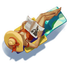 Crossdressing Sun Tan