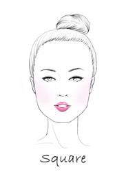 Square shaped face