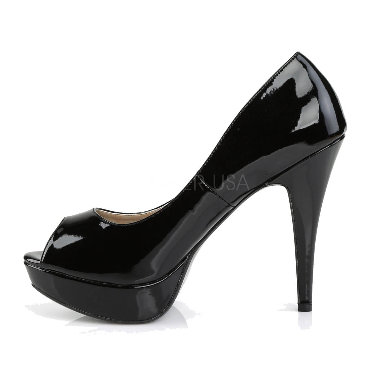 Chloe 01 Black Patent Pleaser Chloe-01 black patent