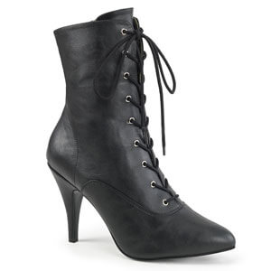dream-1020-faux-leather Dream 1020 Ankle Boot Black Faux Leather
