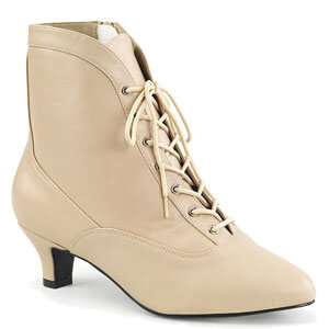 Fab 1005 Cream faux leather
