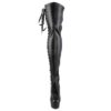 delight-3050-front-min Delight 3050 thigh boot in black faux leather