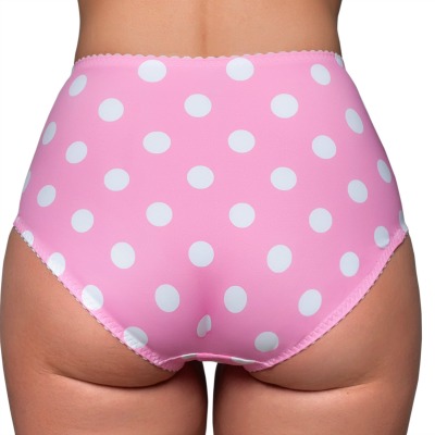 NDDBSK DOTTY BETTY Pink_Rear-2 Retro knickers