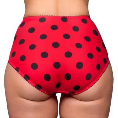 NDDBSK DOTTY BETTY Red_Rear-2 Dotty Betty Retro Knickers