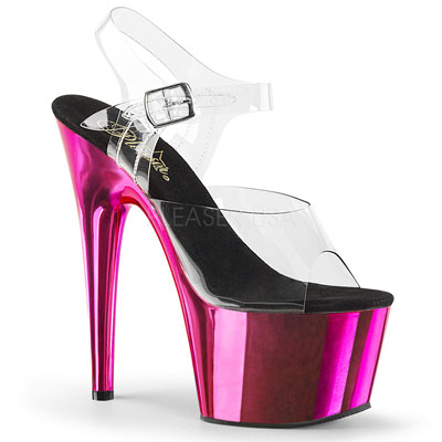 adore-708-clear-hot-pink-chrome Adore 708