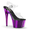 adore-708-clear-purple-chrome Pleaser usa Adore 708 Clear Purple Chrome