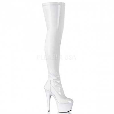 adore-3000-white Adore 3000 white stretch patent