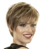 Drew monofilament crown wig