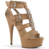Taupe Faux Leather