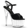 Black Patent/Clear