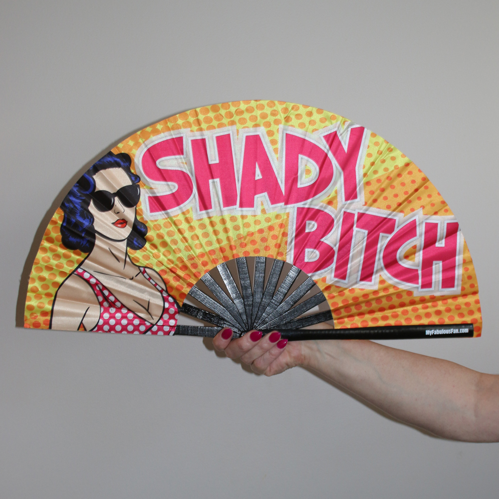 s-bitch Hand Fan Shady Bitch