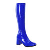 Navy Blue Stretch Patent
