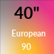 40"