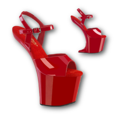 Pleaser Craze 809 Red Patent Pleaser Craze 809 Red Patent