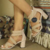 Apricot wide fitting shoes
