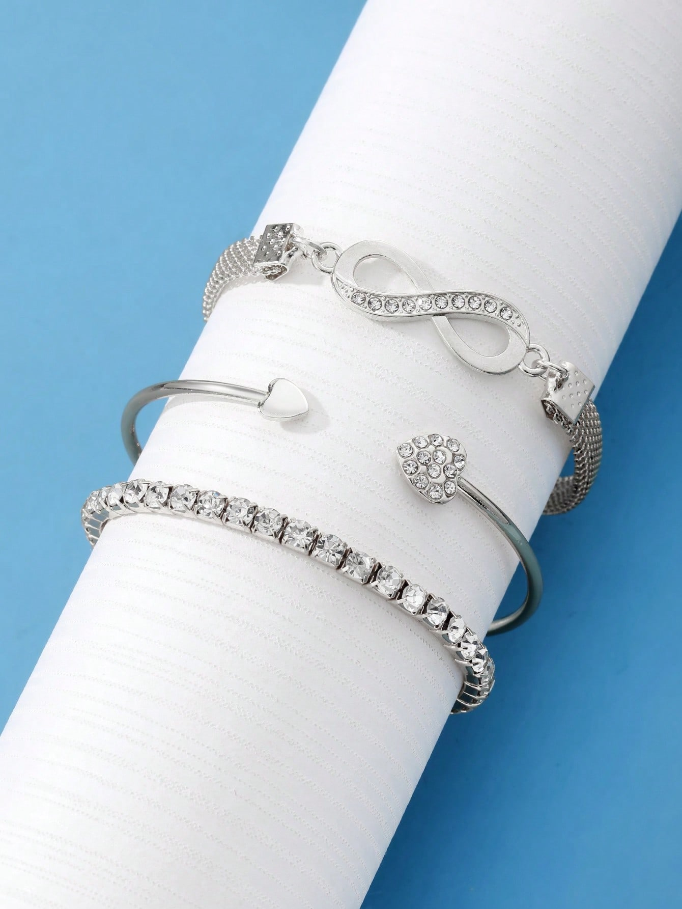 168195768992be1ee4ecbea584a76f539e49cd89ae.jpg Rhinestone Decor Bracelet