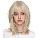 Full fringe synthetic Wig