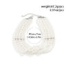 Faux Pearl Beaded Layered Choker