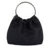 Rhinestone Mini Bucket Bag