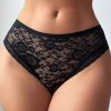Sexy and elegant Butterfly Accent Backless Panties with lace detail and flirty open-back butterfly design.