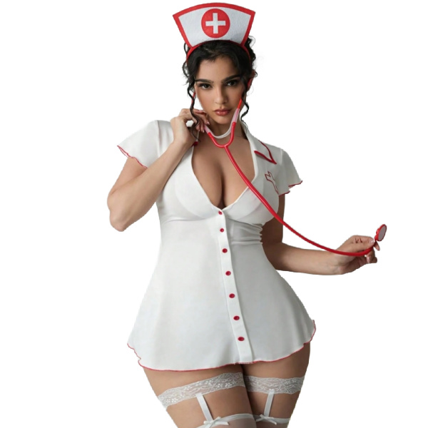 Crossdressing Nurse Costume