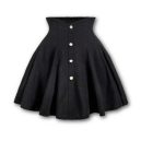 High Waisted A-Line Skirt
